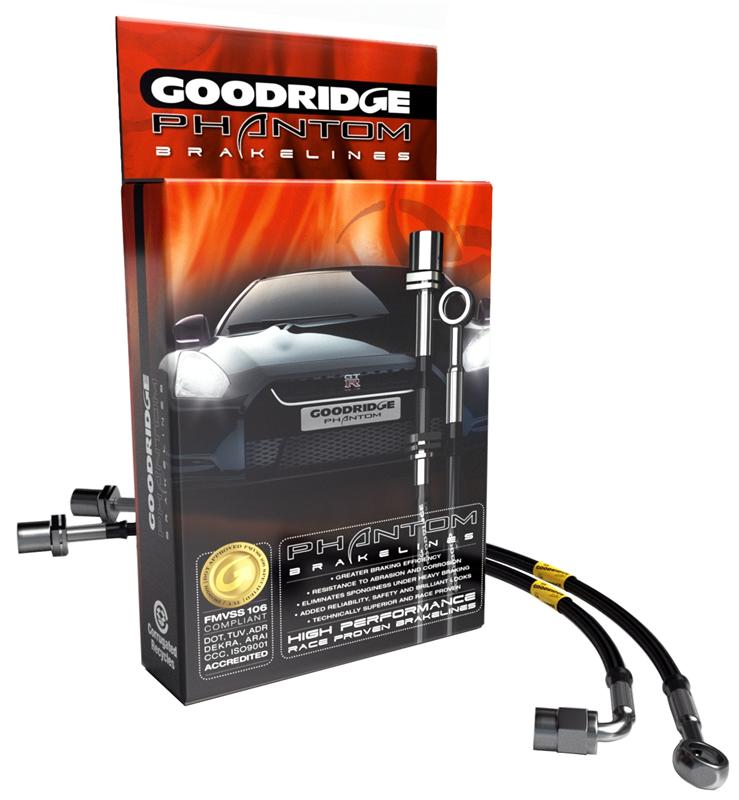 Goodridge 12-15 Chevy Camaro ZL1 Only Phantom Stainless Steel Brake Lines