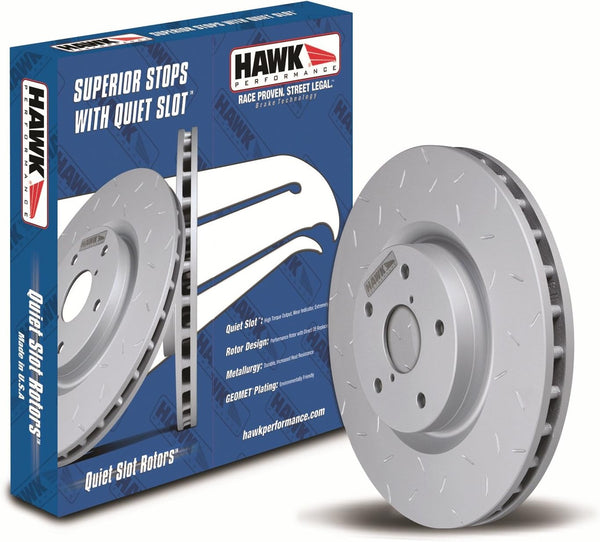 Hawk Quiet Slotted Rotor Infiniti G35/G37 Sport Rear