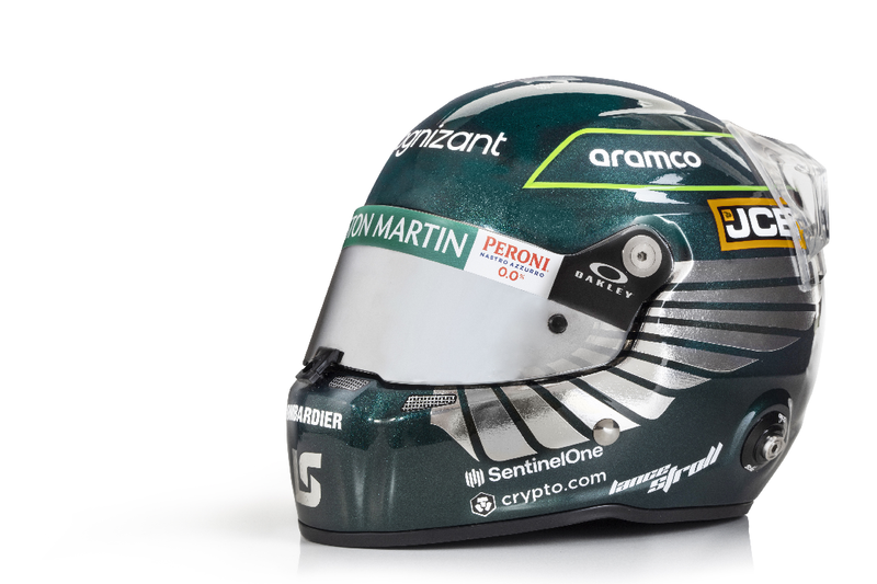 Lance Stroll, 2023 regular livery Stilo Mini Helmet