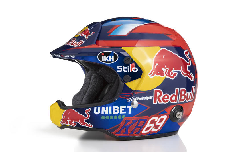 Kalle Rovanperä, 2022 regular livery Stilo Mini Helmet