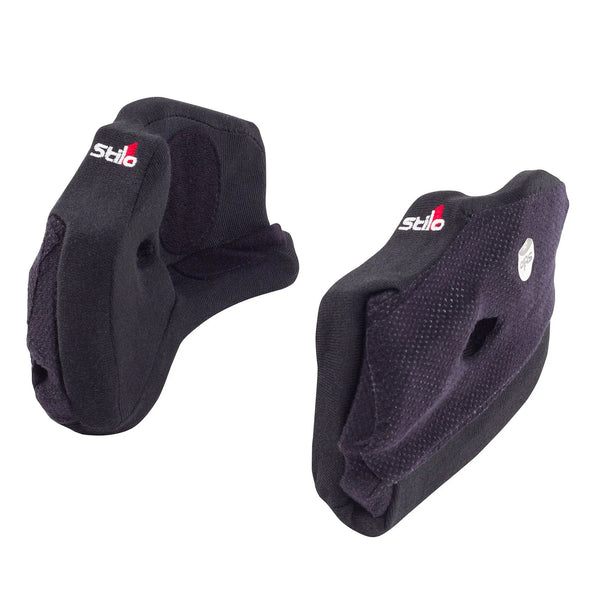 Stilo ST5 Series Helmet Cheek Pads - Black - Pair