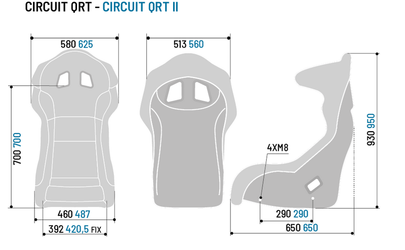 Sparco Circuit II QRT Seat