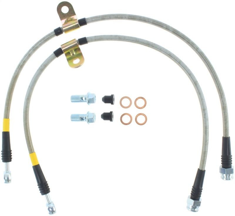 StopTech Stainless Steel Brake Line Kit - Front