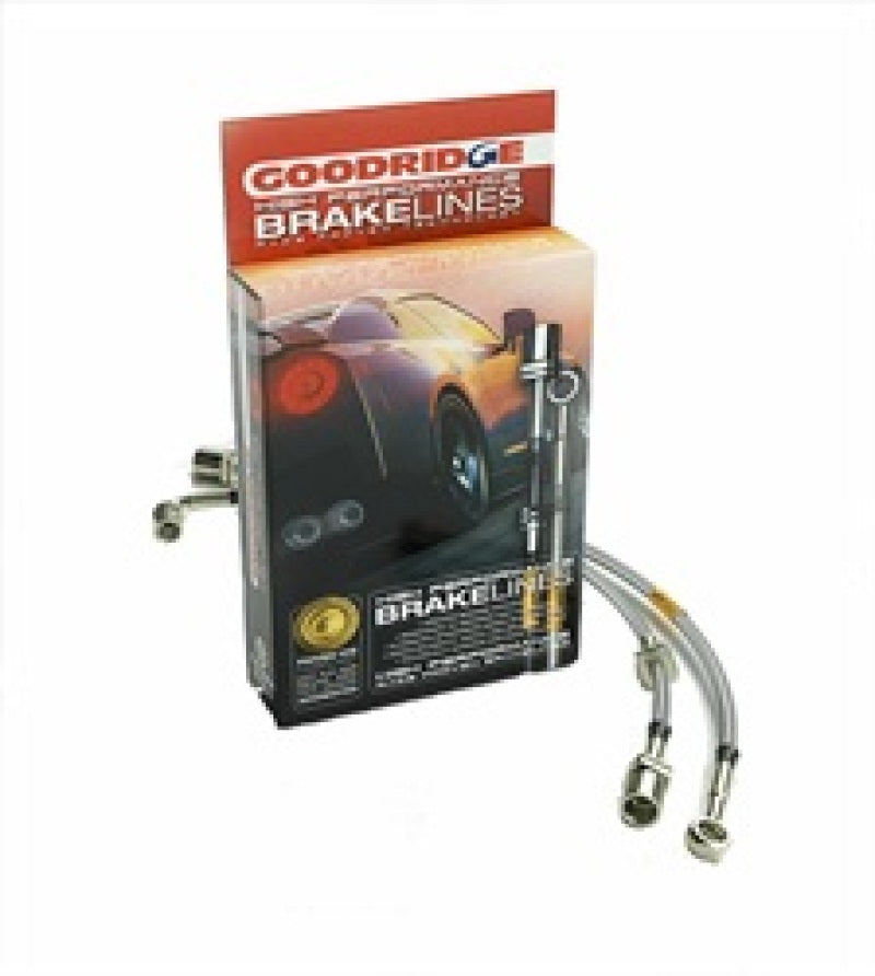 Goodridge 13-16 Dodge Dart Stainless Steel Brake Line Kit