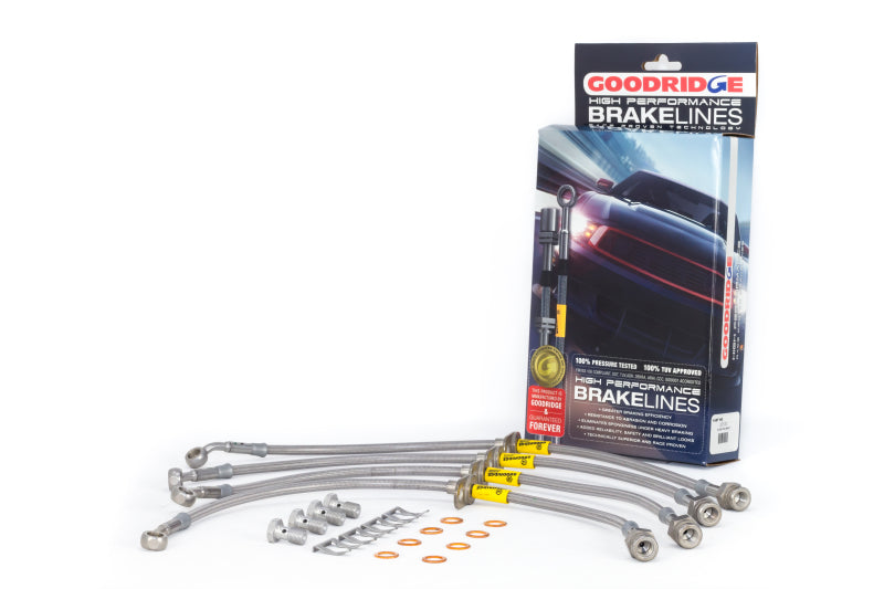 Goodridge 04-08 Acura TSX Stainless Steel Brake Line Kit