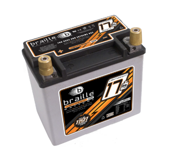 B2317 Braille Lightweight AGM Battery 17lbs/1191PCA