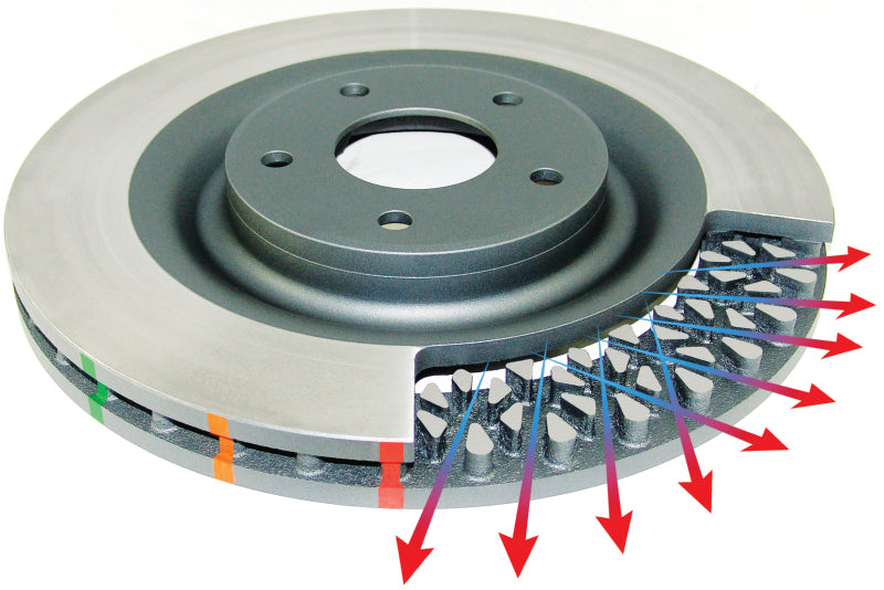 DBA 97-04 Mitsubishi Montero Sport Rotor avant rainuré série Street