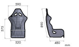 OMP Champ-R Seat