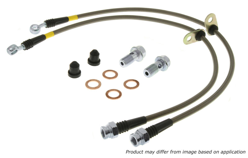 StopTech 00-06 Nissan Sentra SE-R Stainless Steel Rear Brake Lines